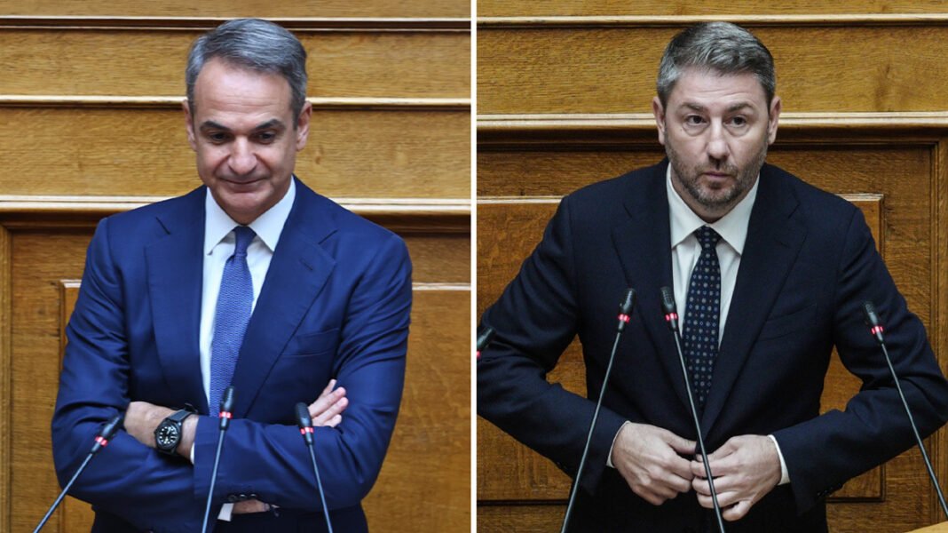 Ο Μητσοτάκης προκάλεσε τον Ανδρουλάκη να του πει πόσο στοιχίζει η 13η σύνταξη: «Δώστε μας 10’» του απάντησε, «κατάλαβα, εντάξει» Ο Μητσοτάκης προκάλεσε τον Ανδρουλάκη να του πει πόσο στοιχίζει η 13η σύνταξη: «Δώστε μας 10’» του απάντησε, «κατάλαβα, εντάξει»