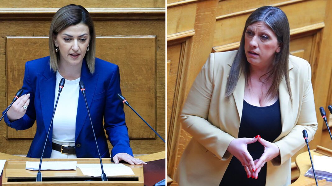 Αγαπηδάκη για Κωνσταντοπούλου: Ο τραμπουκισμός δεν έχει θέση στη Βουλή