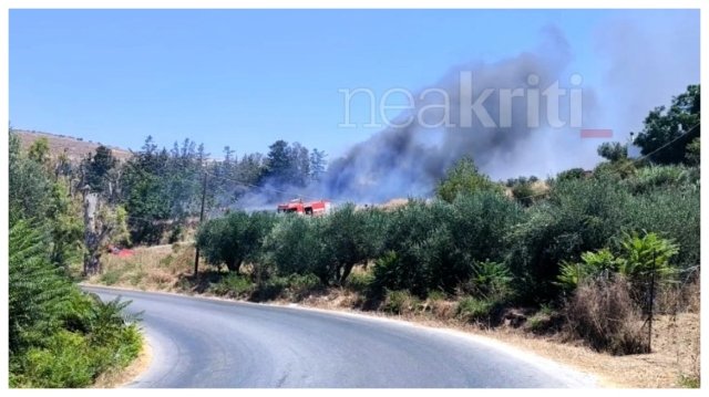 Φωτιά τώρα στην Κνωσό, δεν απειλείται ο αρχαιολογικός χώρος Φωτιά-τώρα-στην-Κνωσό,-δεν-απειλείται-ο-αρχαιολογικός-χώρος
