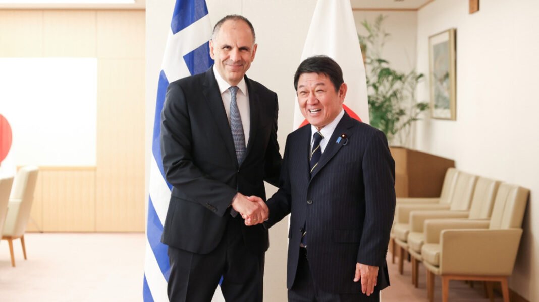 Γεραπετρίτης: Ελλάδα και Ιαπωνία ενισχύουν τη στρατηγική τους συνεργασία Γεραπετρίτης: Ελλάδα και Ιαπωνία ενισχύουν τη στρατηγική τους συνεργασία