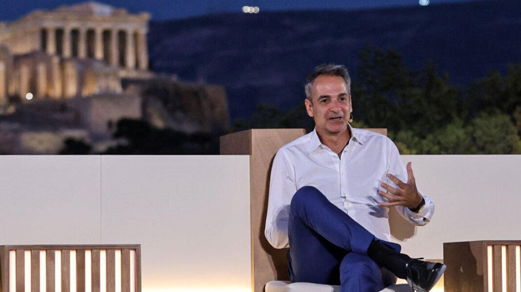 Μητσοτάκης: Μπορούμε να κερδίσουμε και τρίτη θητεία – Το Kέντρο νικά τον λαϊκισμό με έργο και συνέπεια Μητσοτάκης: Μπορούμε να κερδίσουμε και τρίτη θητεία – Το Kέντρο νικά τον λαϊκισμό με έργο και συνέπεια