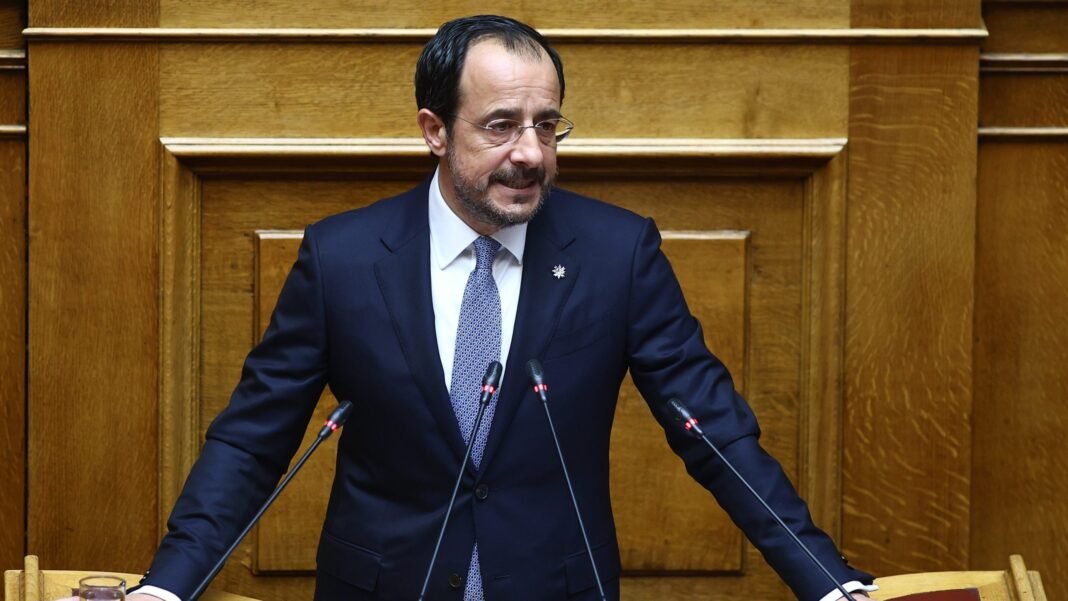 Χριστοδουλίδης: «Χρέος μας ο τερματισμός της κατοχής – Στόχος η διευρυμένη διάσκεψη για το Κυπριακό» Χριστοδουλίδης:-«Χρέος-μας-ο-τερματισμός-της-κατοχής-–-Στόχος-η-διευρυμένη-διάσκεψη-για-το-Κυπριακό»