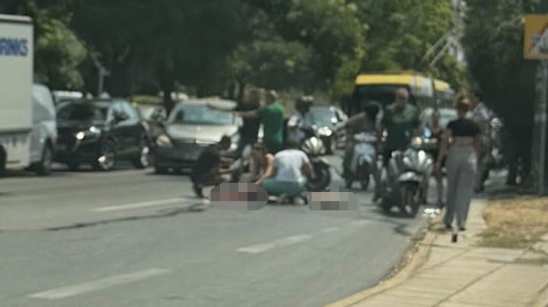 Τροχαίο-με-δύο-μηχανές-στη-λεωφόρο-Αλεξάνδρας:-Προβλήματα-στην-κυκλοφορία-προς-την-Πατησίων