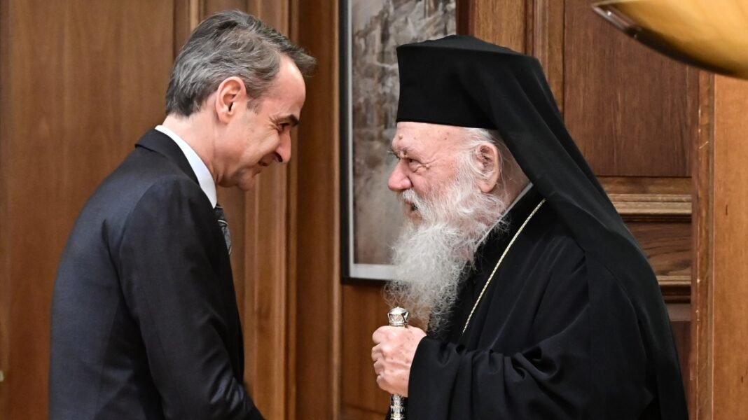 Δείπνο Μητσοτάκη-Ιερώνυμου το βράδυ της Δευτέρας Δείπνο Μητσοτάκη-Ιερώνυμου το βράδυ της Δευτέρας