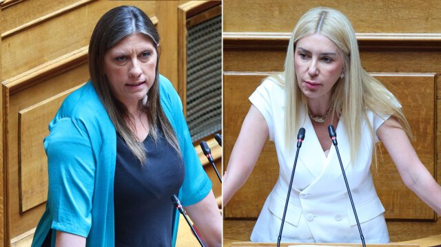 Καβγάς-Κωνσταντοπούλου-με-Αραμπατζή:-Κατεβείτε-από-την-έδρα,-έχετε-σύγκρουση-συμφερόντων-–-Δεν-είναι-μαγαζί-σας-η-Βουλή