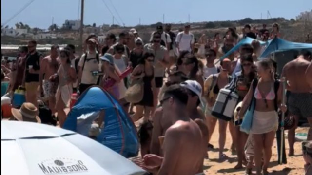 Βίντεο:-Λαοθάλασσα-στην-παραλία-Ιταλίδα-στα-Κουφονήσια,-«κουράστηκα-και-που-το-είδα»-σχολιάζουν