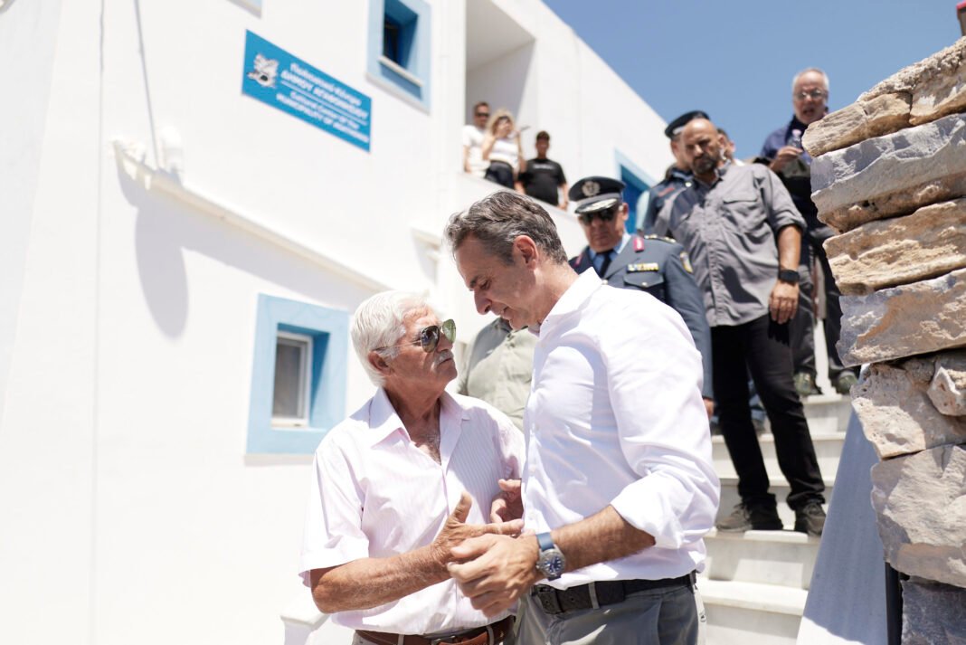Μητσοτάκης από Αγαθονήσι: «Μειώθηκαν οι μεταναστευτικές ροές – είναι προσωπική μου δέσμευση ότι θα σας φτιάξω το λιμάνι» Μητσοτάκης-από-Αγαθονήσι:-«Μειώθηκαν-οι-μεταναστευτικές-ροές-–-είναι-προσωπική-μου-δέσμευση-ότι-θα-σας-φτιάξω-το-λιμάνι»