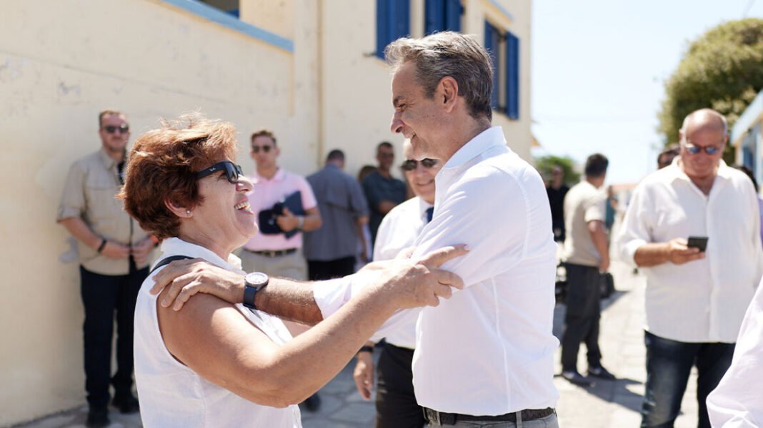 Μητσοτάκης από Αγαθονήσι: Δωρεάν ηλεκτρικά οχήματα για όλους τους κατοίκους και νέοι σταθμοί φόρτισης