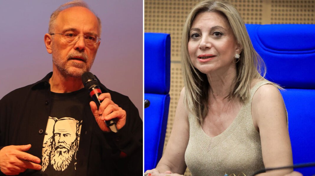 «Μωραίνει Κύριος»: Η αιχμηρή απάντηση Αυγερινού για τη διαγραφή του από την Καρυστιανού, την κατηγορεί για εγωμανία «Μωραίνει Κύριος»: Η αιχμηρή απάντηση Αυγερινού για τη διαγραφή του από την Καρυστιανού, την κατηγορεί για εγωμανία