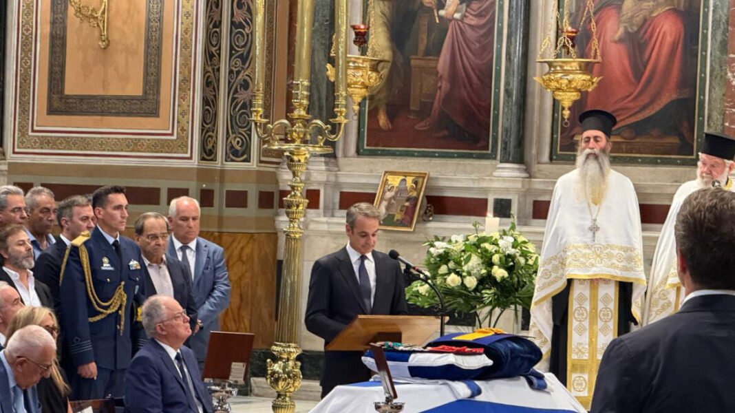 Μητσοτάκης στον επικήδειο για τον Γιάννη Βαρβιτσιώτη: Ηταν φτιαγμένος από το σπάνιο μέταλλο μιας άλλης εποχής Μητσοτάκης στον επικήδειο για τον Γιάννη Βαρβιτσιώτη: Ηταν φτιαγμένος από το σπάνιο μέταλλο μιας άλλης εποχής