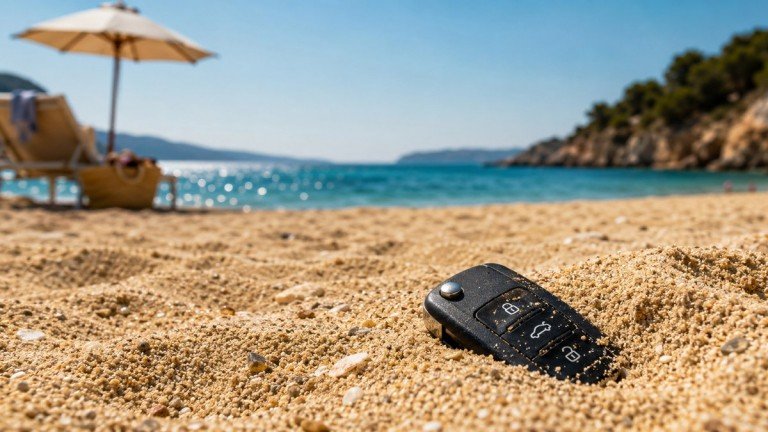 Το συχνό λάθος που κάνουν πολλοί στην παραλία με το κλειδί του αυτοκινήτου Το-συχνό-λάθος-που-κάνουν-πολλοί-στην-παραλία-με-το-κλειδί-του-αυτοκινήτου