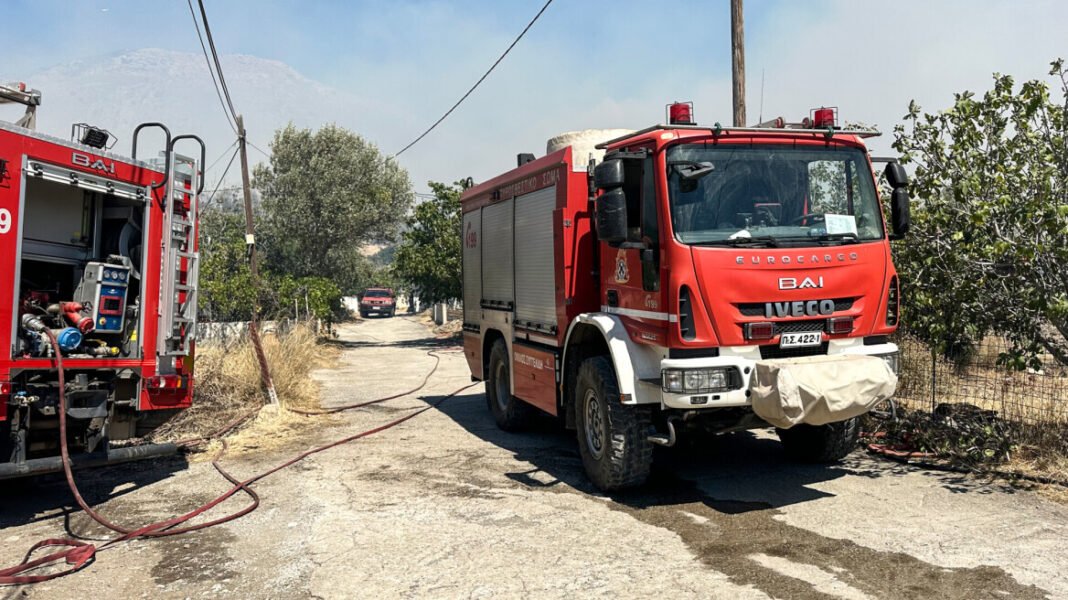 Φωτιά-τώρα-σε-χαμηλή-βλάστηση-στα-Παγούρια-Κομοτηνής,-κινητοποίηση-της-Πυροσβεστικής