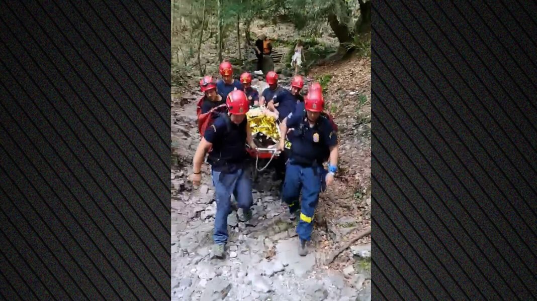 Επιχείρηση για τη διάσωση 50χρονης στον Όλυμπο που τραυματίστηκε κατά τη διάρκεια πεζοπορίας, δείτε βίντεο Επιχείρηση-για-τη-διάσωση-50χρονης-στον-Όλυμπο-που-τραυματίστηκε-κατά-τη-διάρκεια-πεζοπορίας,-δείτε-βίντεο