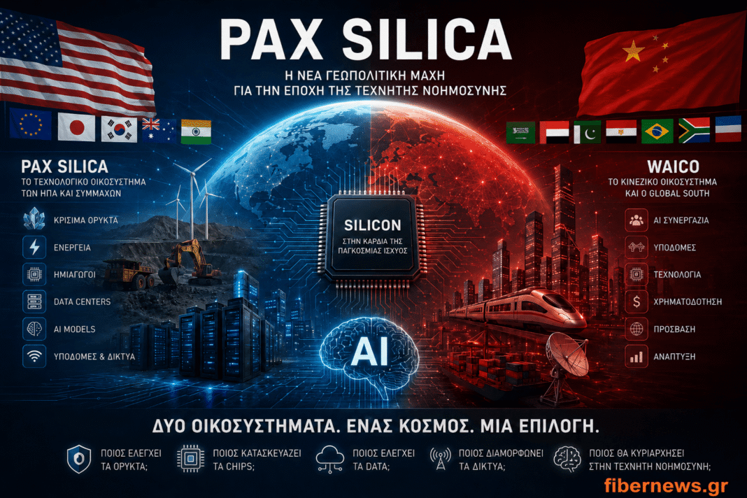 Pax Silica: Η άγνωστη συμμαχία που μπορεί να χωρίσει τον κόσμο στα δύο pax-silica:-Η-άγνωστη-συμμαχία-που-μπορεί-να-χωρίσει-τον-κόσμο-στα-δύο