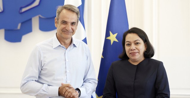 Συνάντηση του Κυριάκου Μητσοτάκη με την υποψήφια για τη θέση του Γενικού Γραμματέα του ΟΗΕ Κάρολιν Ροντρίγκες Συνάντηση-του-Κυριάκου-Μητσοτάκη-με-την-υποψήφια-για-τη-θέση-του-Γενικού-Γραμματέα-του-ΟΗΕ-Κάρολιν-Ροντρίγκες