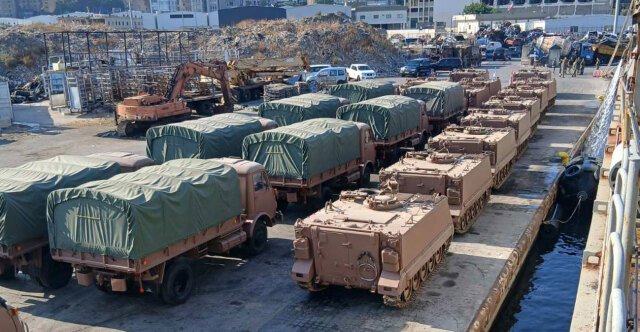 Η Ελλάδα παρέδωσε νέο στρατιωτικό υλικό στις Ένοπλες Δυνάμεις του Λιβάνου, δείτε φωτογραφίες Η-Ελλάδα-παρέδωσε-νέο-στρατιωτικό-υλικό-στις-Ένοπλες-Δυνάμεις-του-Λιβάνου,-δείτε-φωτογραφίες