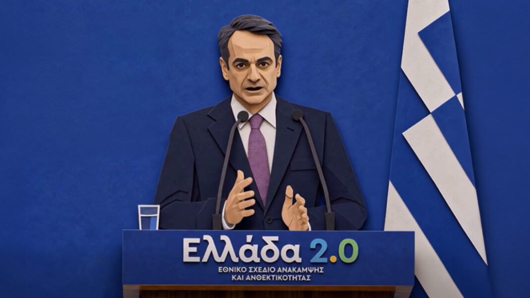 Με ΑΙ βίντεο ο Μητσοτάκης κάνει τον απολογισμό του Ελλάδα 2.0: Ο εκσυγχρονισμός δεν έχει ημερομηνία λήξης, επόμενος σταθμός το 2030 Με ΑΙ βίντεο ο Μητσοτάκης κάνει τον απολογισμό του Ελλάδα 2.0: Ο εκσυγχρονισμός δεν έχει ημερομηνία λήξης, επόμενος σταθμός το 2030