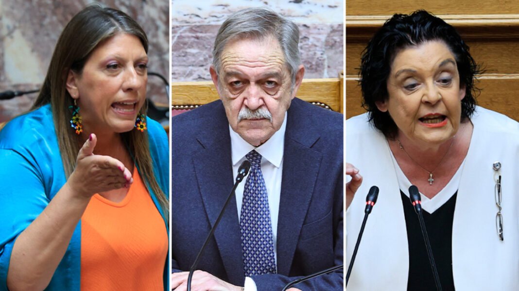 Χάος στη Βουλή στην ψηφοφορία για Ακρίτα: «Είστε τραμπούκος» είπε η Ζωή στον Κουκουλόπουλο, «άντε από εκεί» φώναζε η Κανέλλη Χάος στη Βουλή στην ψηφοφορία για Ακρίτα: «Είστε τραμπούκος» είπε η Ζωή στον Κουκουλόπουλο, «άντε από εκεί» φώναζε η Κανέλλη