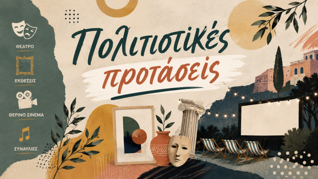 Πού να πας και τι να δεις: Φεστιβάλ, συναυλίες, παραστάσεις, εκθέσεις και σινεμά Πού-να-πας-και-τι-να-δεις:-Φεστιβάλ,-συναυλίες,-παραστάσεις,-εκθέσεις-και-σινεμά
