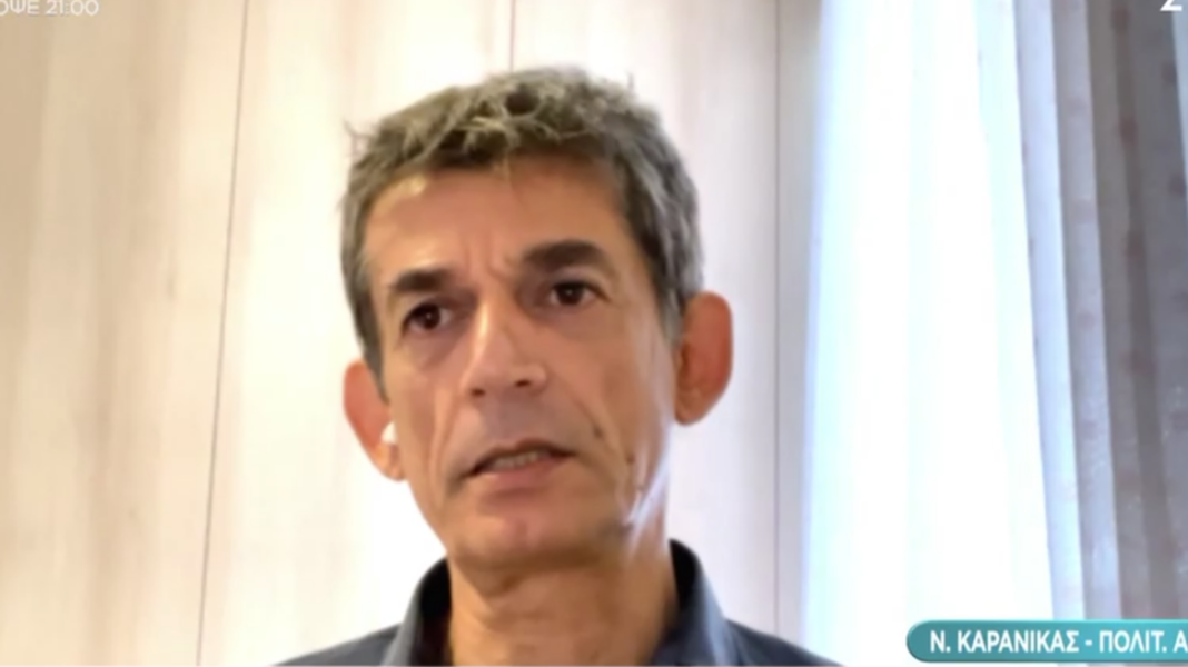Καρανίκας: Ο Τσίπρας δεν έφτιαξε κόμμα, έφτιαξε εκλογικό μηχανισμό με υπηκόους Καρανίκας: Ο Τσίπρας δεν έφτιαξε κόμμα, έφτιαξε εκλογικό μηχανισμό με υπηκόους