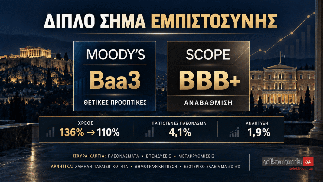 moody’s-και-scope-στέλνουν-διπλό-σήμα:-Η-Ελλάδα-ανεβαίνει,-αλλά-οι-πέντε-πληγές-επιμένουν