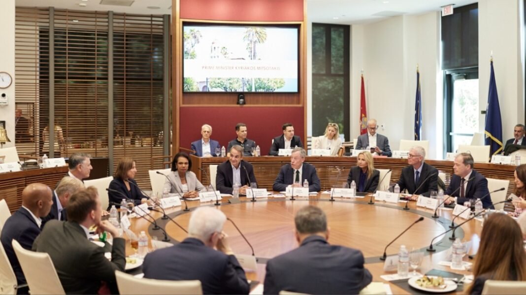 Μητσοτάκης από το Στάνφορντ: «Η Ελλάδα του 2030 θα είναι πιο ισχυρή οικονομικά και διεθνώς» Μητσοτάκης από το Στάνφορντ: «Η Ελλάδα του 2030 θα είναι πιο ισχυρή οικονομικά και διεθνώς»