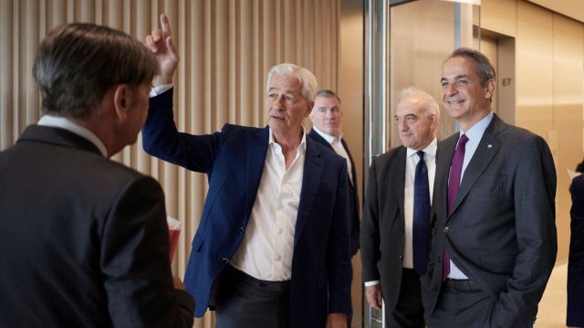 Συνάντηση Μητσοτάκη με τον CEO της JP Morgan Τζέιμς Ντάιμον στη Νέα Υόρκη Συνάντηση-Μητσοτάκη-με-τον-ceo-της-jp-morgan-Τζέιμς-Ντάιμον-στη-Νέα-Υόρκη
