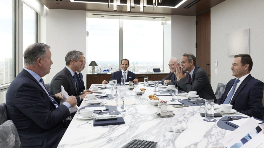 Συνάντηση Μητσοτάκη με στελέχη της Morgan Stanley, στο επίκεντρο οικονομία, ενέργεια και πυρηνική ενέργεια Συνάντηση Μητσοτάκη με στελέχη της Morgan Stanley, στο επίκεντρο οικονομία, ενέργεια και πυρηνική ενέργεια