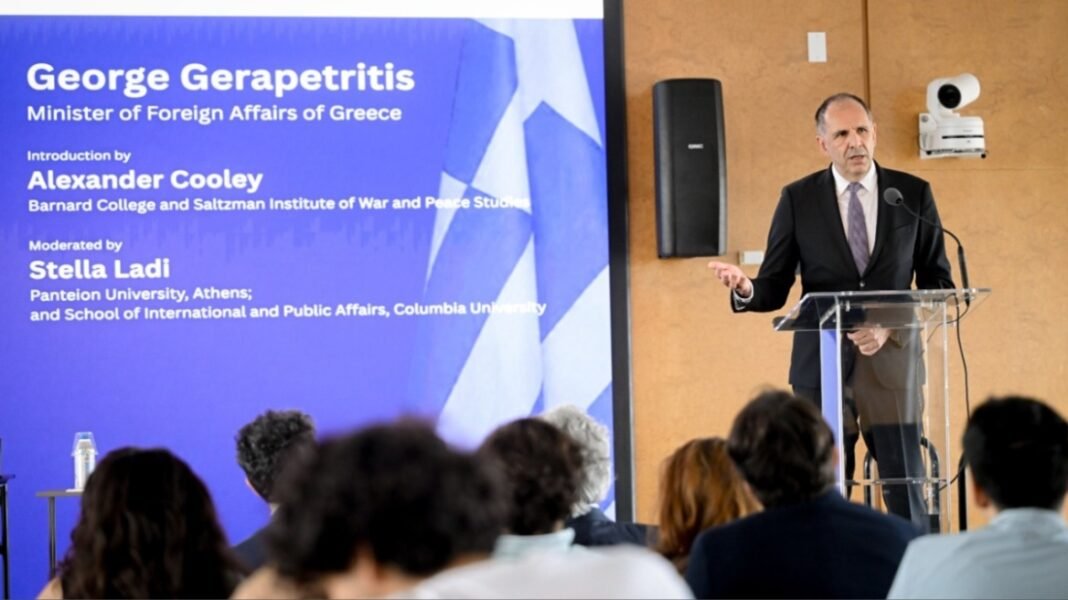 Γεραπετρίτης: «Η Ελλάδα στο επίκεντρο του διπλωματικού ενδιαφέροντος» από τον ΟΗΕ Γεραπετρίτης: «Η Ελλάδα στο επίκεντρο του διπλωματικού ενδιαφέροντος» από τον ΟΗΕ