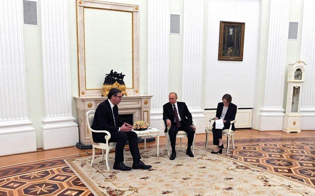 Β. Πούτιν σε Βούτσιτς: Φθηνό φυσικό αέριο για τη Σερβία Β.-Πούτιν-σε-Βούτσιτς:-Φθηνό-φυσικό-αέριο-για-τη-Σερβία