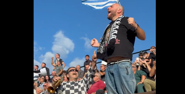 Στο-γήπεδο-και-τα-κάγκελα-για-τον-Παναιγιάλειο-ο-Φάνης-Λαμπρόπουλος:-«Θρησκευτικός-τουρισμός-στην-πατρίδα»,-δείτε-φωτογραφίες-και-βίντεο