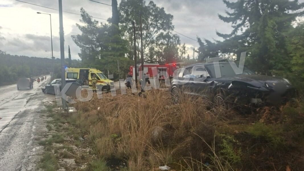 Σφοδρή σύγκρουση δύο αυτοκινήτων στις Κεχριές Κορινθίας, ένας τραυματίας Σφοδρή-σύγκρουση-δύο-αυτοκινήτων-στις-Κεχριές-Κορινθίας,-ένας-τραυματίας
