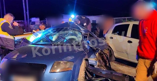 Τραγικό-δυστύχημα-τη-νύχτα-στο-Δέλτα-Κορίνθου:-Νεκρός-ένας-26χρονος-και-5-οι-τραυματίες-από-τη-σφοδρή-σύγκρουση-αυτοκινήτων