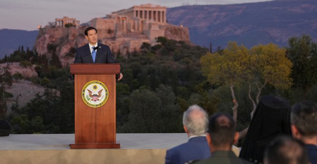 Μάρκο Ρούμπιο από την Πνύκα: Η Ελλάδα υπόδειγμα συμμάχου, οι αναφορές στην Αθηναϊκή Δημοκρατία, σε Πλάτωνα και Αριστοτέλη Μάρκο-Ρούμπιο-από-την-Πνύκα:-Η-Ελλάδα-υπόδειγμα-συμμάχου,-οι-αναφορές-στην-Αθηναϊκή-Δημοκρατία,-σε-Πλάτωνα-και-Αριστοτέλη