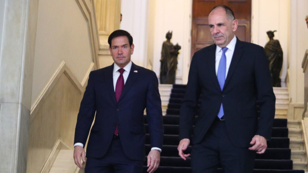 Η συνάντηση με Γεραπετρίτη, ο αγιασμός στην Πρεσβεία, η συνοδεία της ΔΙΑΣ και η ομιλία στην Πνύκα: Το βίντεο του Μάρκο Ρούμπιο από την Αθήνα Η συνάντηση με Γεραπετρίτη, ο αγιασμός στην Πρεσβεία, η συνοδεία της ΔΙΑΣ και η ομιλία στην Πνύκα: Το βίντεο του Μάρκο Ρούμπιο από την Αθήνα