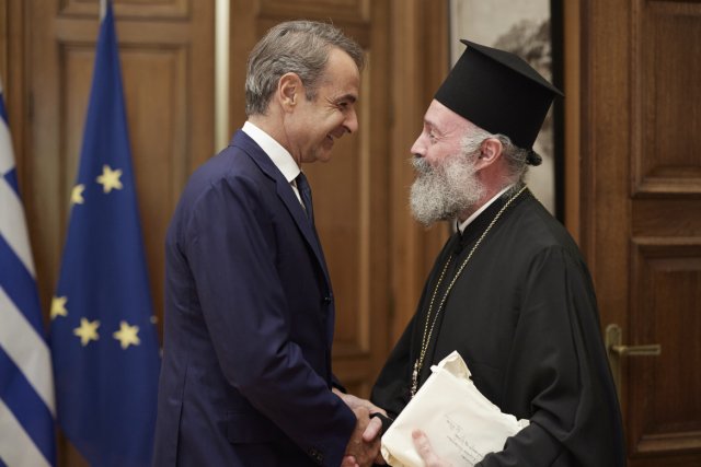 Μητσοτάκης σε Αρχιεπίσκοπο Αυστραλίας Μακάριο: Επιστολική ψήφος για τους Έλληνες του εξωτερικού στις επόμενες εκλογές Μητσοτάκης-σε-Αρχιεπίσκοπο-Αυστραλίας-Μακάριο:-Επιστολική-ψήφος-για-τους-Έλληνες-του-εξωτερικού-στις-επόμενες-εκλογές