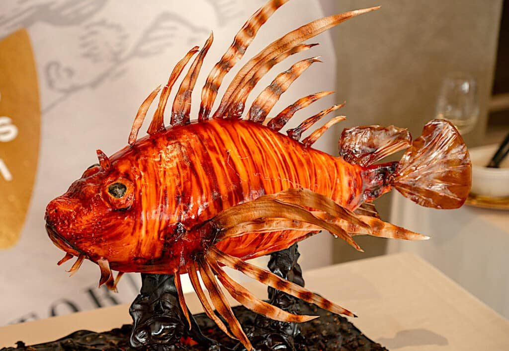 santorini-sets-guinness-world-record-for-largest-lionfish-tasting