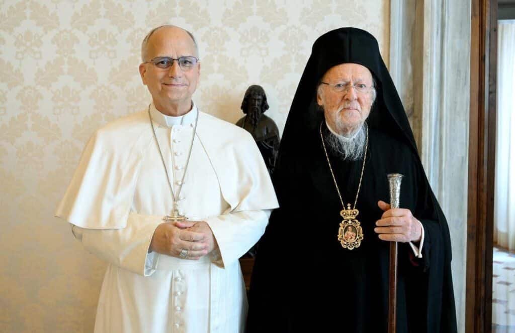 Pope Leo Welcomes Patriarch Bartholomew to the Vatican During Rome Visit pope-leo-welcomes-patriarch-bartholomew-to-the-vatican-during-rome-visit