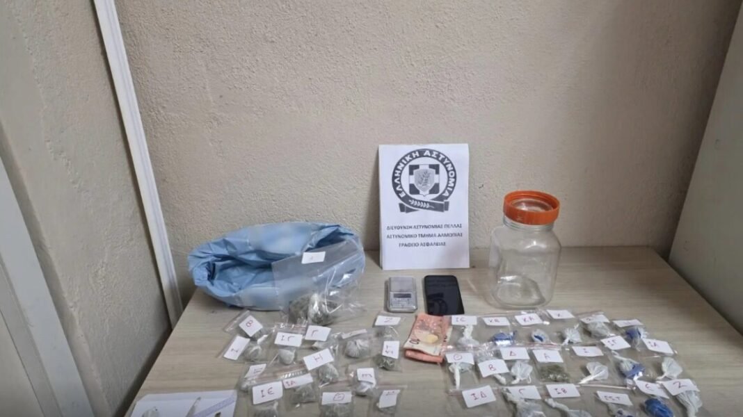 Συνελήφθη άνδρας για διακίνηση και καλλιέργεια ναρκωτικών στην Πέλλα Συνελήφθη-άνδρας-για-διακίνηση-και-καλλιέργεια-ναρκωτικών-στην-Πέλλα