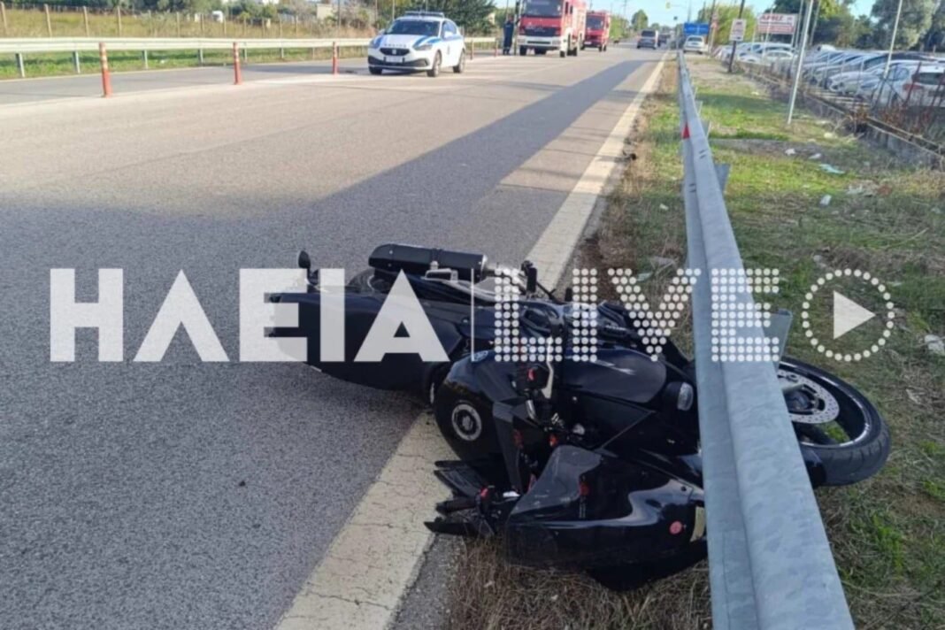 Αμαλιάδα: Σοβαρά τραυματίστηκε δικυκλιστής μετά από εκτροπή μοτοσικλέτας και πρόσκρουση σε μπαριέρες Αμαλιάδα:-Σοβαρά-τραυματίστηκε-δικυκλιστής-μετά-από-εκτροπή-μοτοσικλέτας-και-πρόσκρουση-σε-μπαριέρες