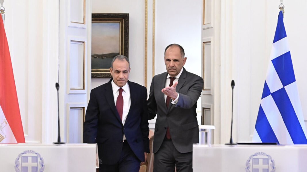 Τηλεφωνική επικοινωνία Γεραπετρίτη με τον Αιγύπτιο υπουργό Εξωτερικών: Στο επίκεντρο η στρατηγική σχέση Τηλεφωνική επικοινωνία Γεραπετρίτη με τον Αιγύπτιο υπουργό Εξωτερικών: Στο επίκεντρο η στρατηγική σχέση