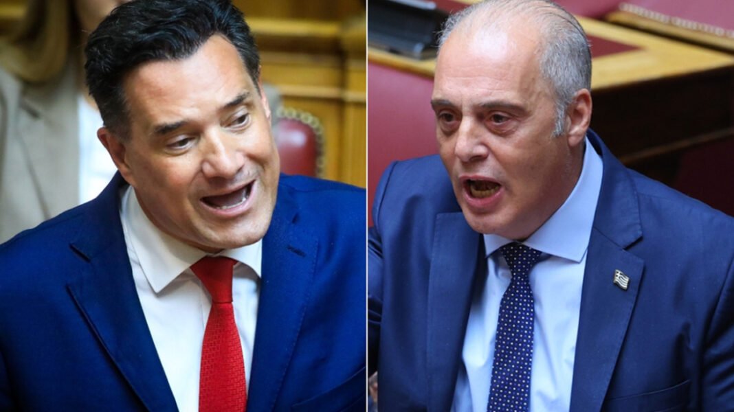 Γεωργιάδης σε Βελόπουλο: «Είσαι πατριώτης της φακής, το έπαιζες αντιμνημονιακός αφού έβγαλες την περιουσία σου στο εξωτερικό» Γεωργιάδης σε Βελόπουλο: «Είσαι πατριώτης της φακής, το έπαιζες αντιμνημονιακός αφού έβγαλες την περιουσία σου στο εξωτερικό»