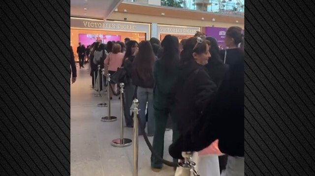 Κοσμοσυρροή-από-νωρίς-το-πρωί-στο-the-mall-για-τα-εγκαίνια-του-νέου-καταστήματος-victoria’s-secret,-δείτε-βίντεο