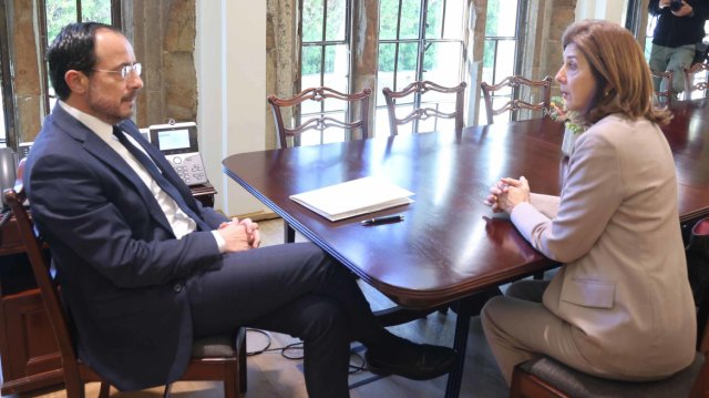 Κυπριακό: Αισιόδοξη η Ολγκίν για αποτέλεσμα από τις επαφές με Χριστοδουλίδη και Έρχιουρμαν Κυπριακό:-Αισιόδοξη-η-Ολγκίν-για-αποτέλεσμα-από-τις-επαφές-με-Χριστοδουλίδη-και-Έρχιουρμαν
